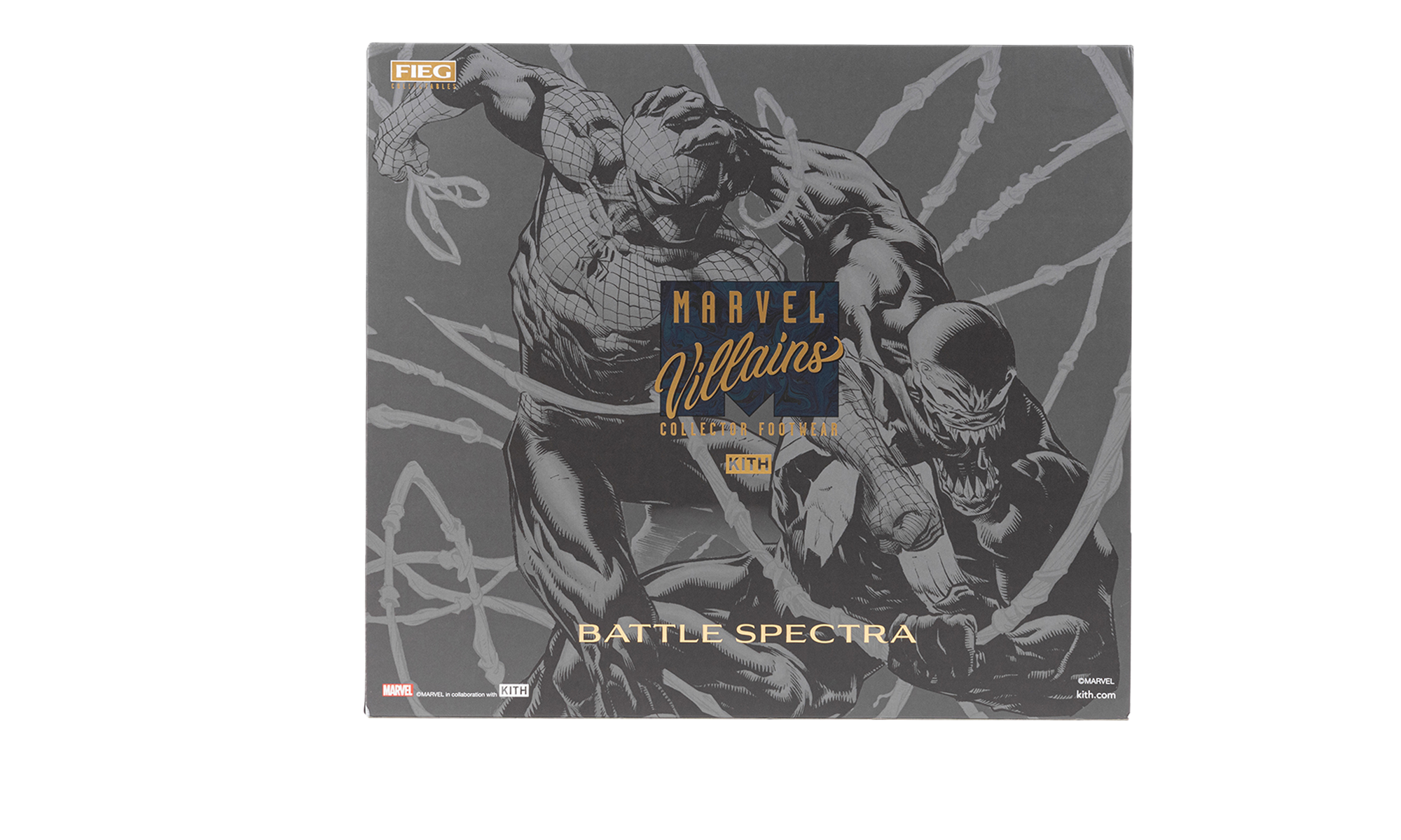 Asics GT-2160 Kith Marvel Villains Spider-Man/Venom Pack Sealed Box (Comic Included) 1203A660 DBSPVN