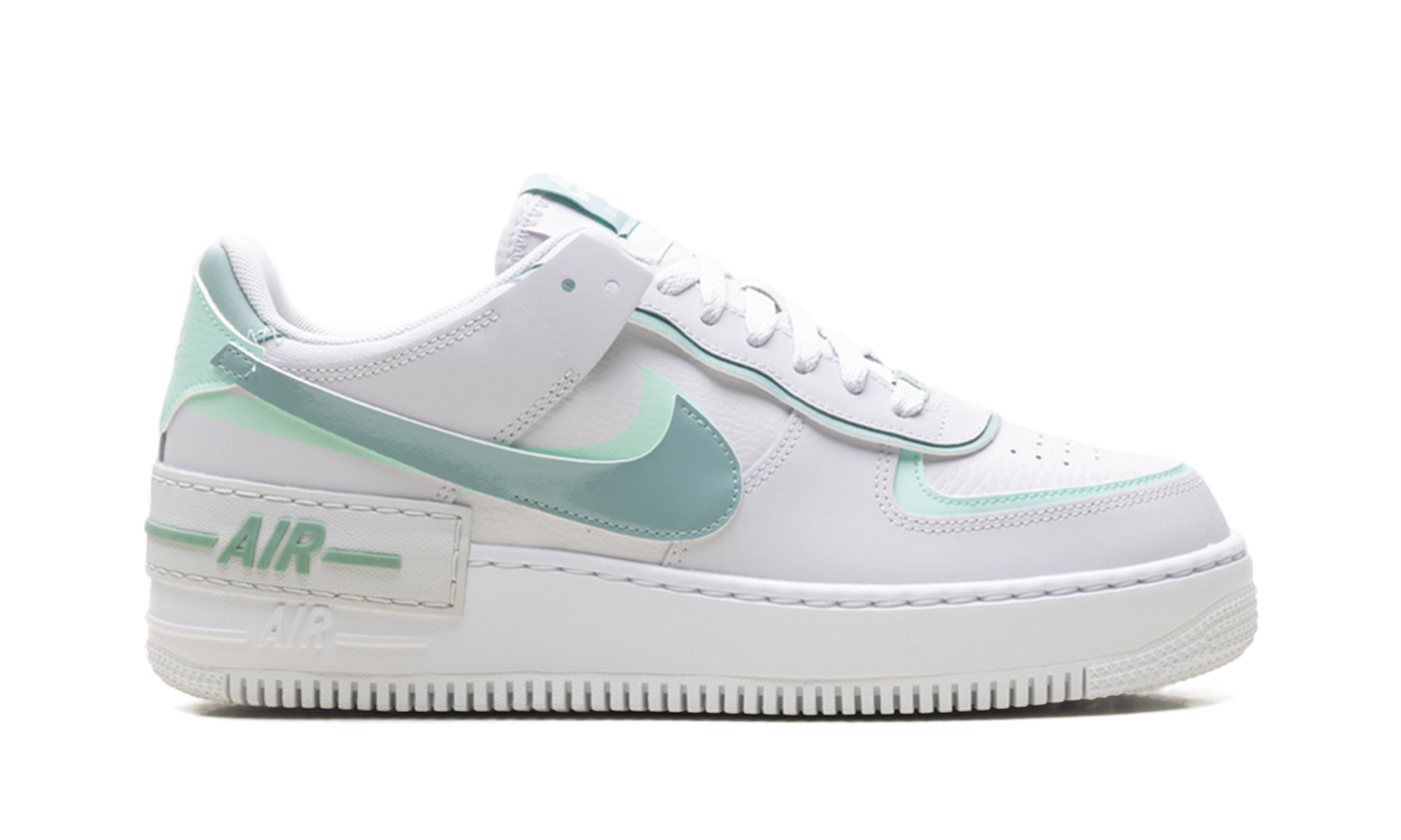 Nike Air Force 1 Shadow Low WMNS Vast Grey/Cannon Mint Foam CI0919 005