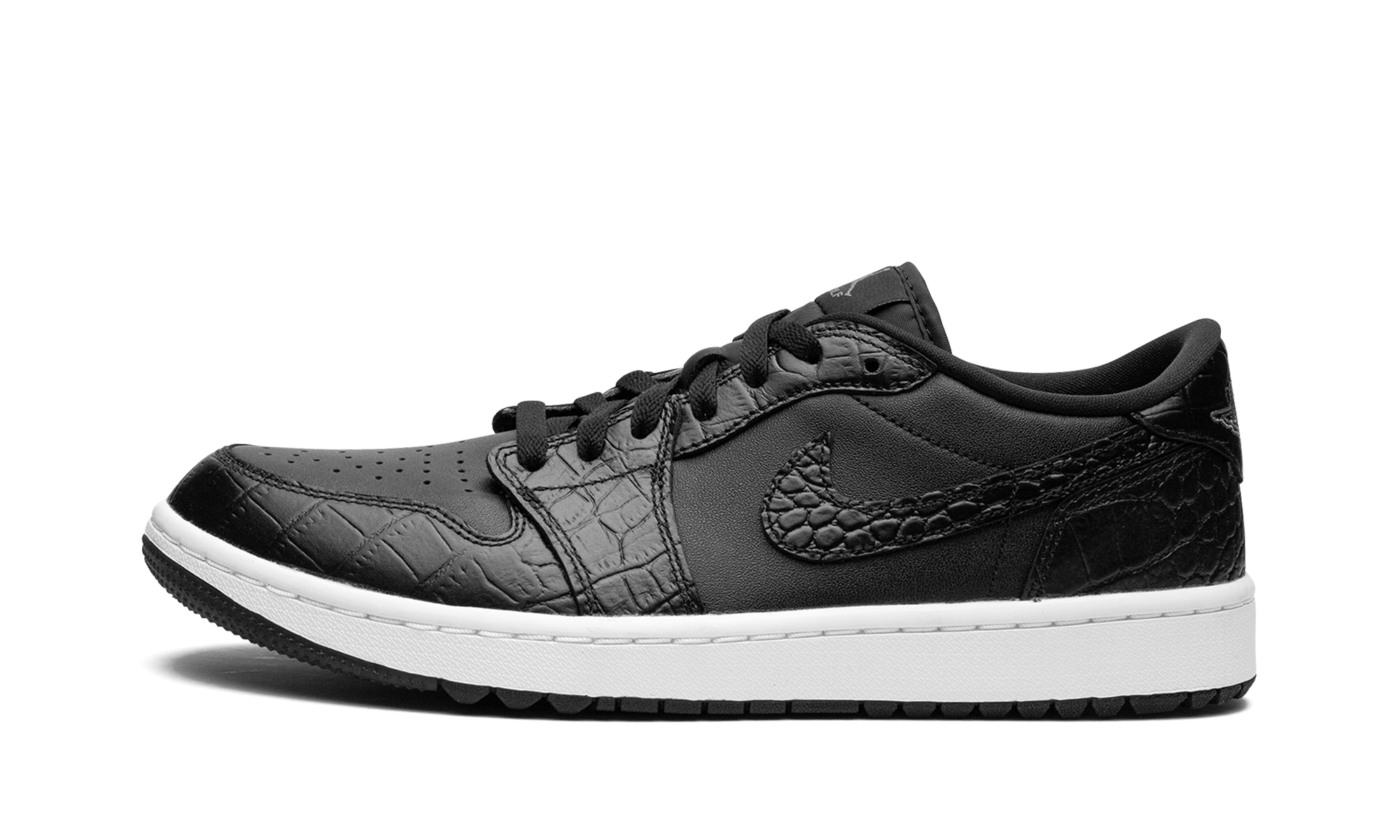Air Jordan 1 Golf Low Black Croc DD9315 003
