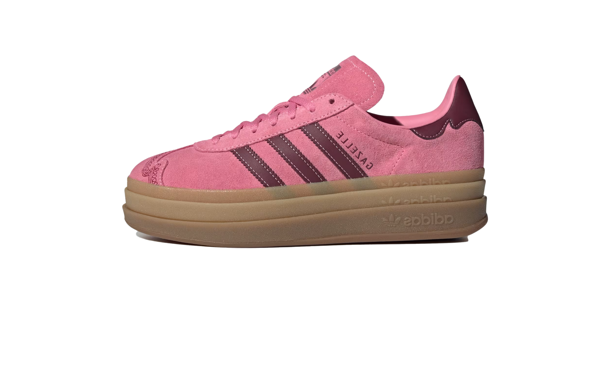 Adidas Gazelle Bold WMNS Shadow Red Pink Spark IH6697