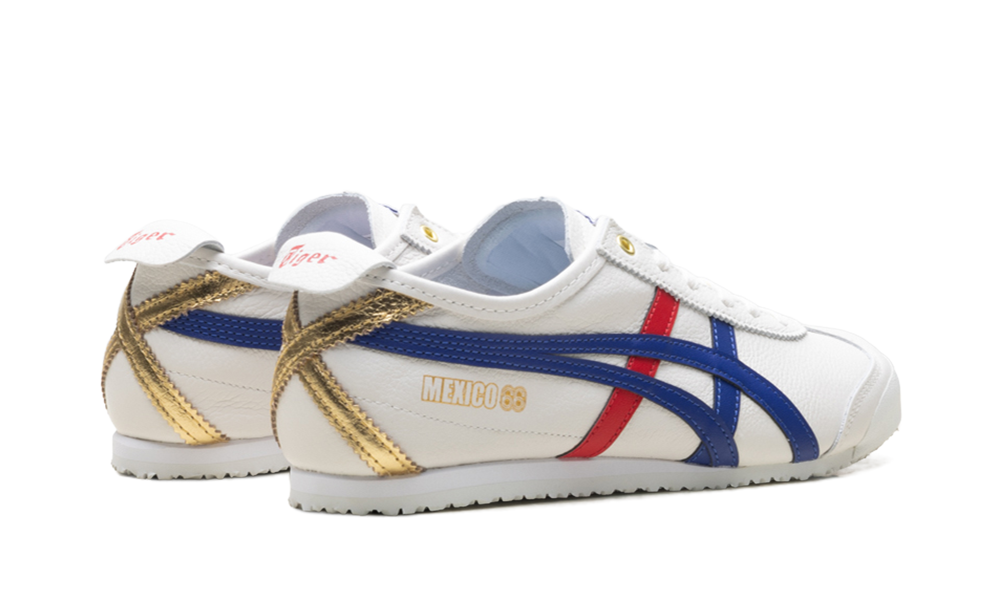 Onitsuka Tiger Mexico 66 White Blue Red Metallic Gold 1183C692 100