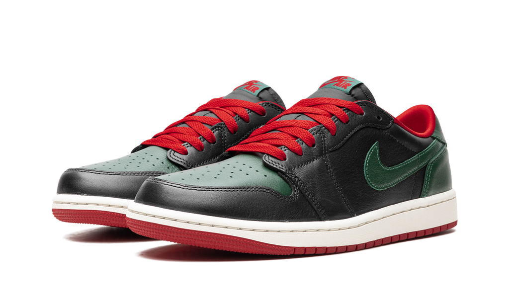 Jordan 1 Retro Low OG WMNS Black Gorge Green CZ0775 036