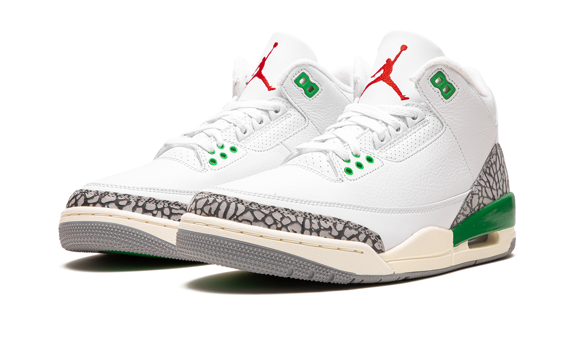 AIR JORDAN 3 WMNS Lucky Green CK9246 136
