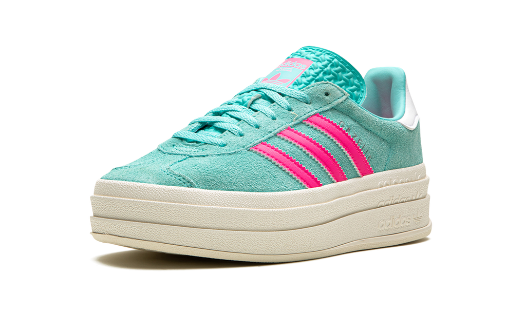Adidas GAZELLE BOLD WMNS Flash Aqua / Lucid Pink ID7026