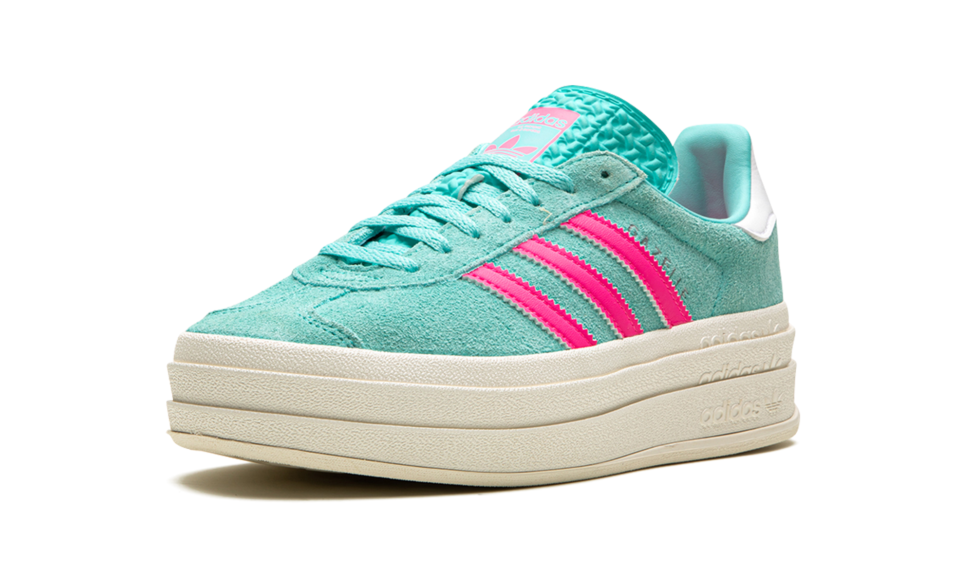 Adidas GAZELLE BOLD WMNS Flash Aqua / Lucid Pink ID7026