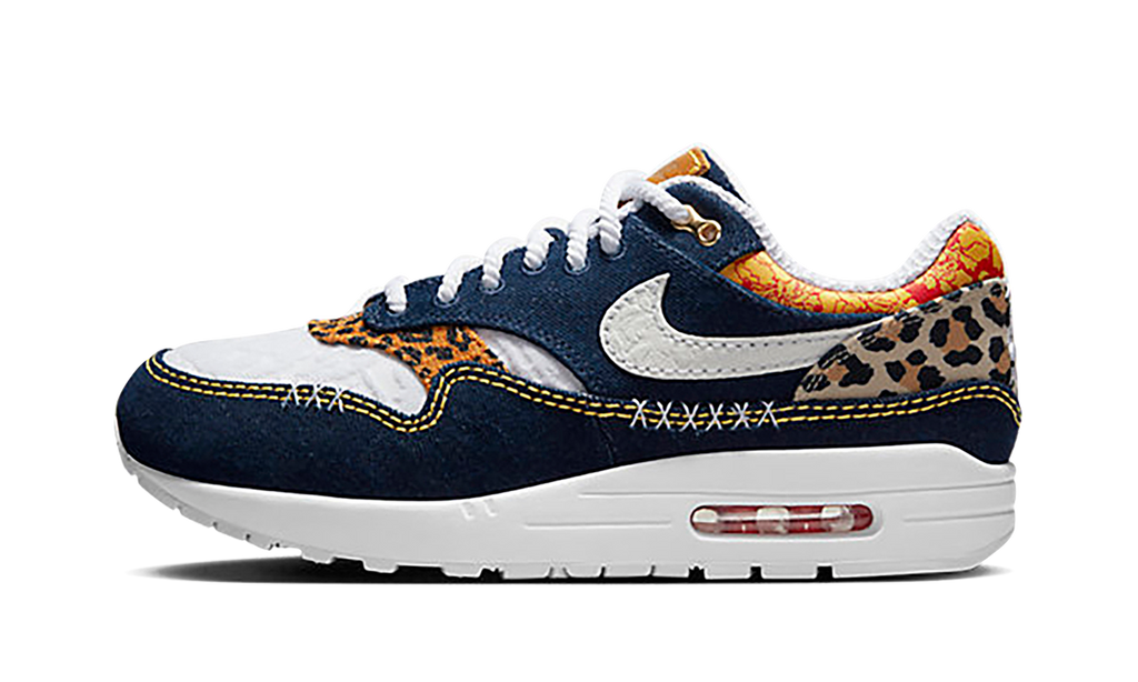 Nike Air Max 1 PRM Denim Leopard FJ4452 432