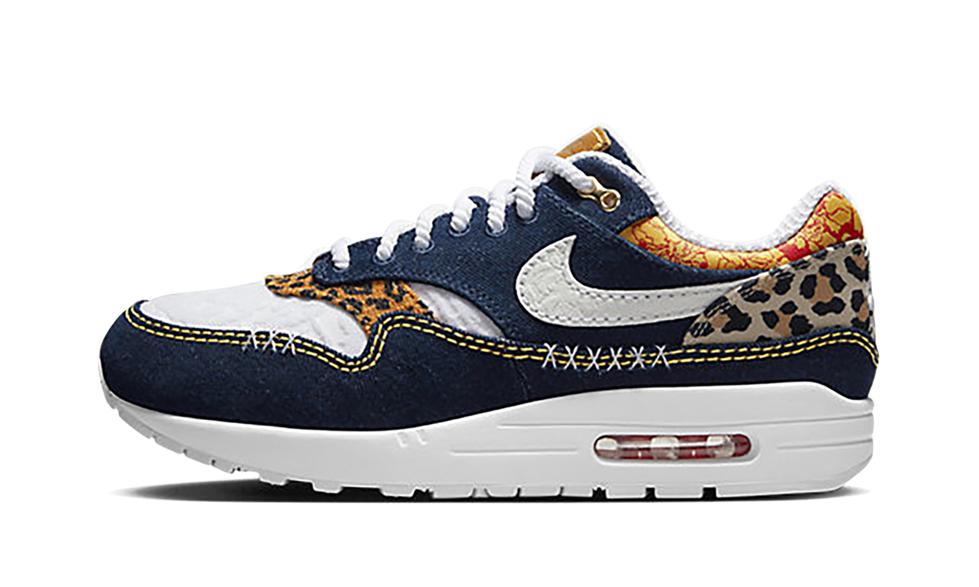 Nike Air Max 1 PRM Denim Leopard FJ4452 432