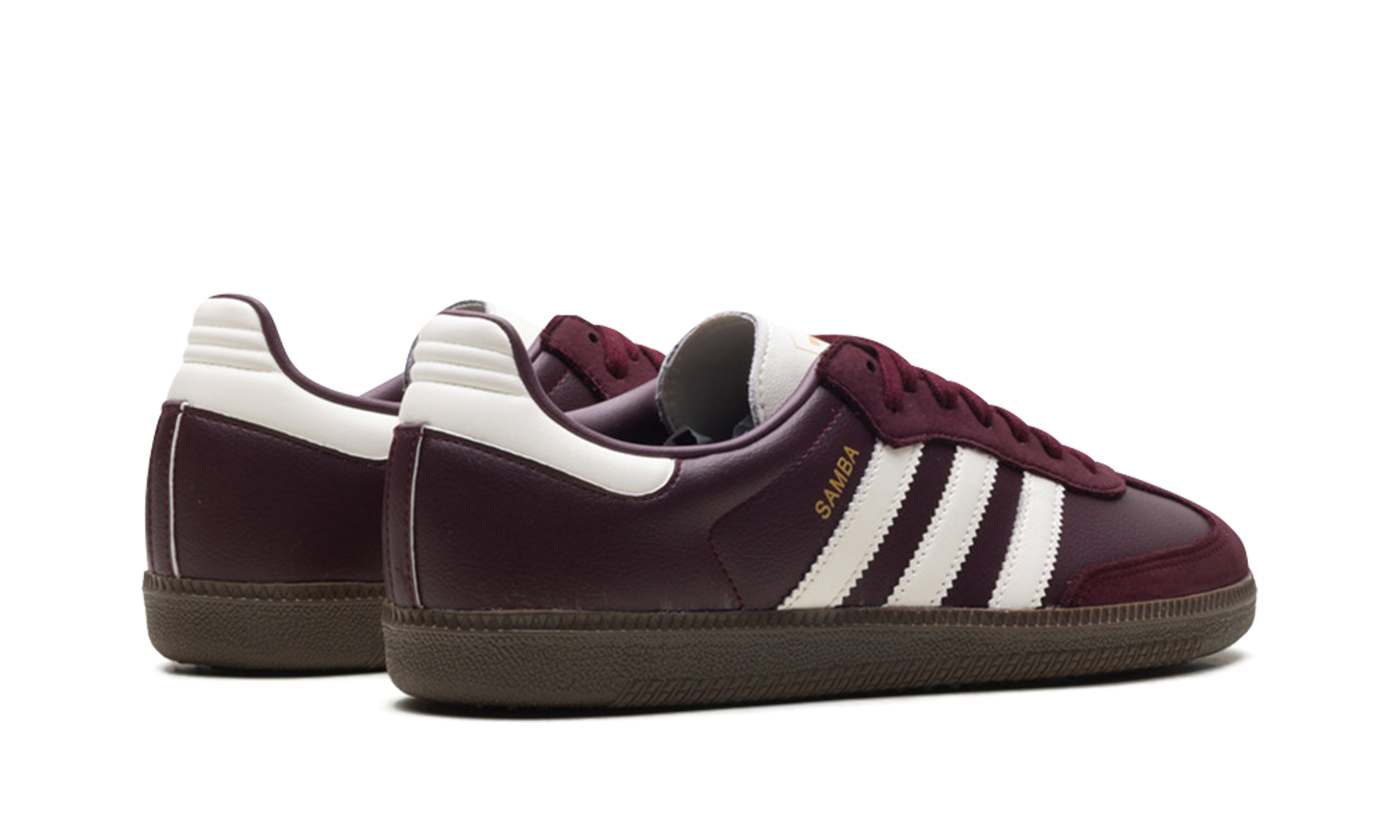 Adidas Samba OG WMNS Maroon Off White Gum JR8844