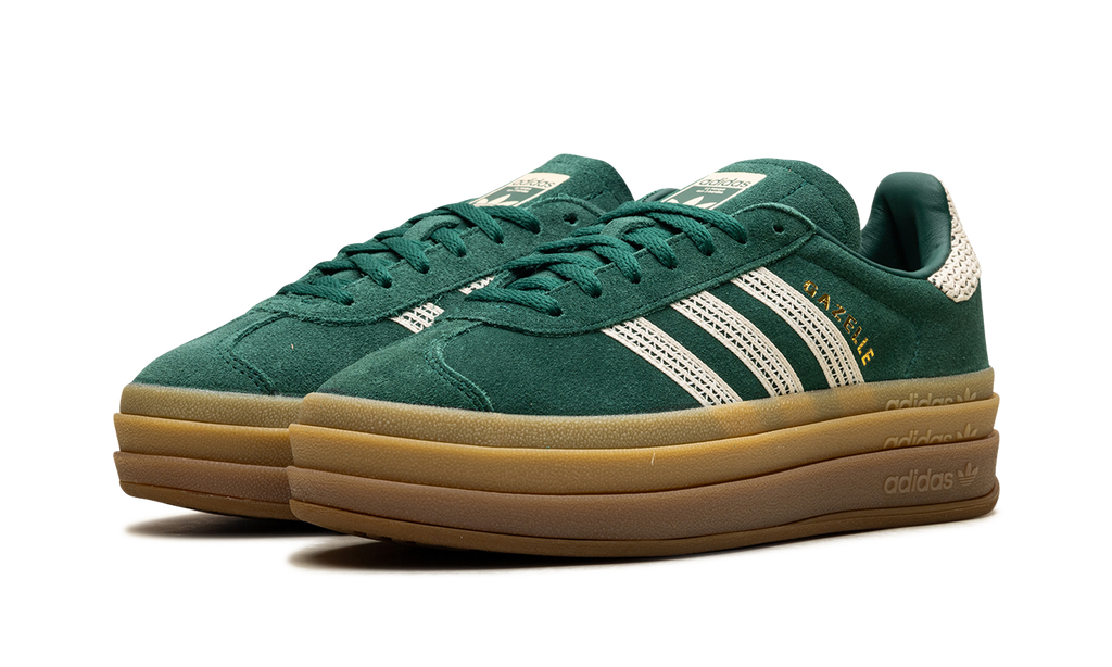 Adidas Gazelle Bold WMNS Collegiate Green White Gold JS3358