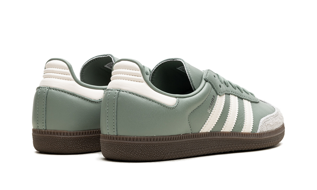 Adidas Samba OG Silver Green Chalk White JI1866