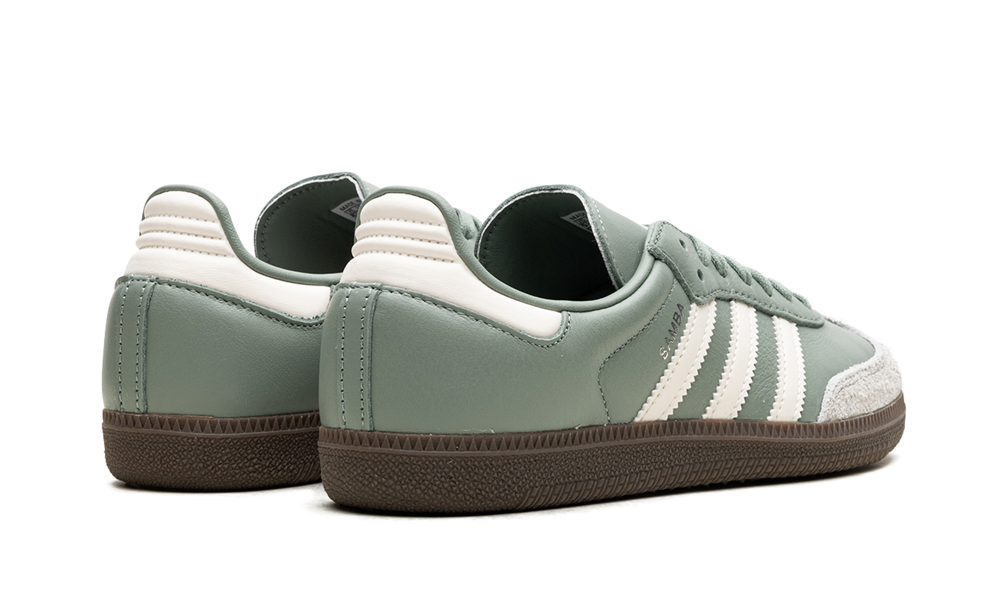 Adidas Samba OG Silver Green Chalk White JI1866