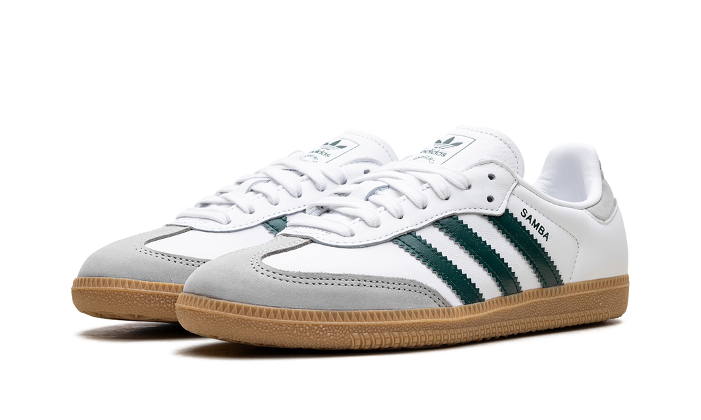Adidas Samba OG WMNS White Collegiate Green Gum JI2724