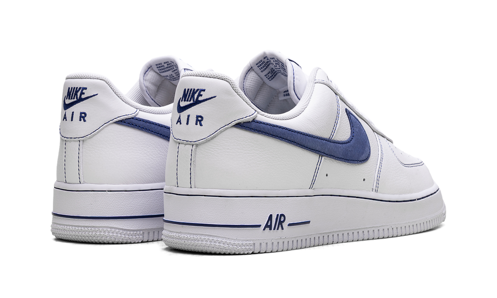 Nike Air Force 1 '07 LV8 White Deep Royal Contrast Stitch HQ2037 100