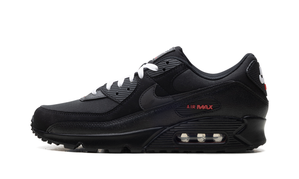 Nike Air Max 90 Black Sport Red DC9388 002