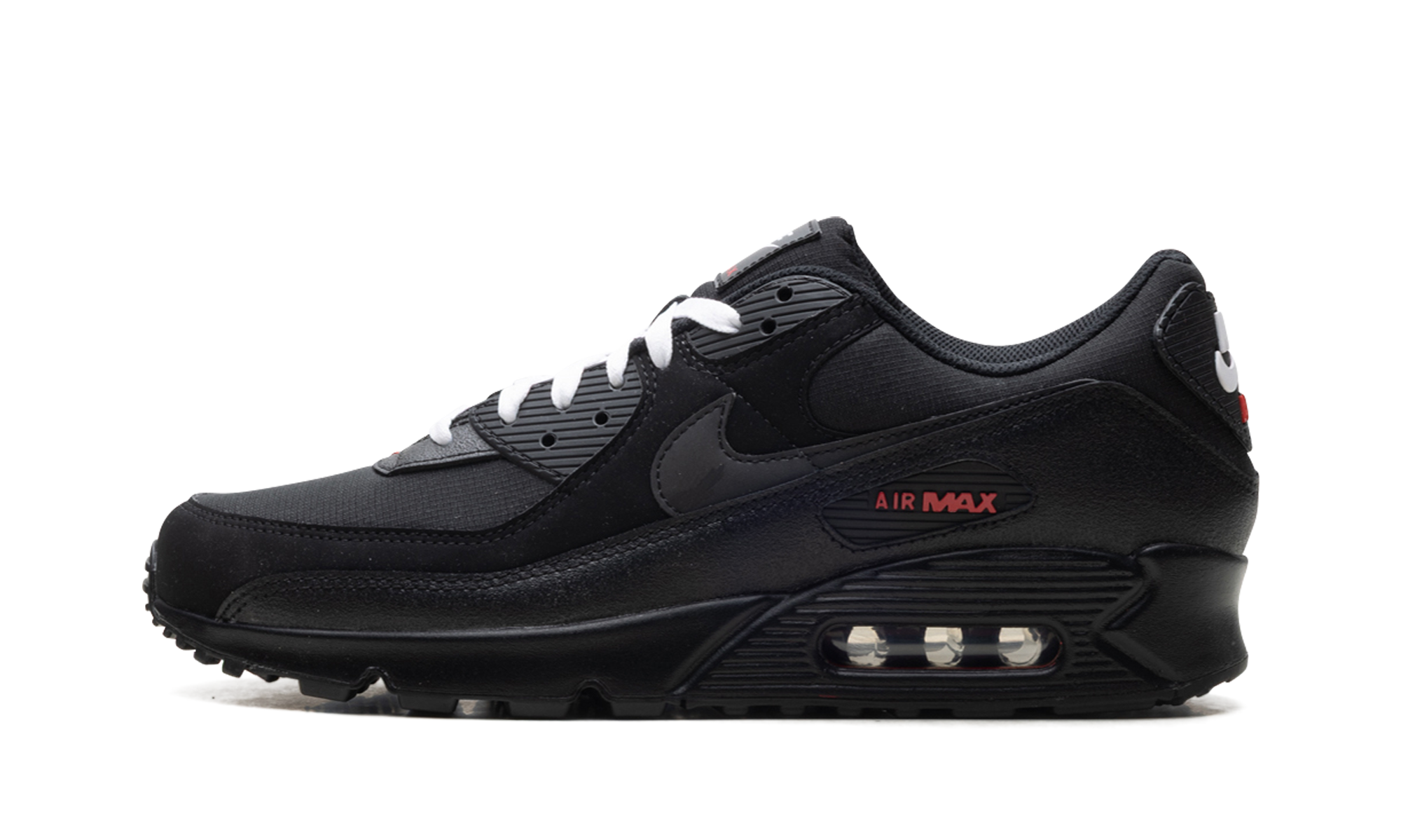 Nike Air Max 90 Black Sport Red DC9388 002