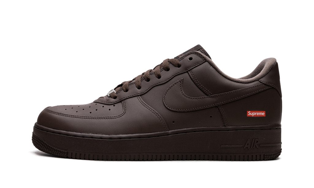 Nike Air Force 1 Supreme - Mini Box Logo Brown CU9225 200