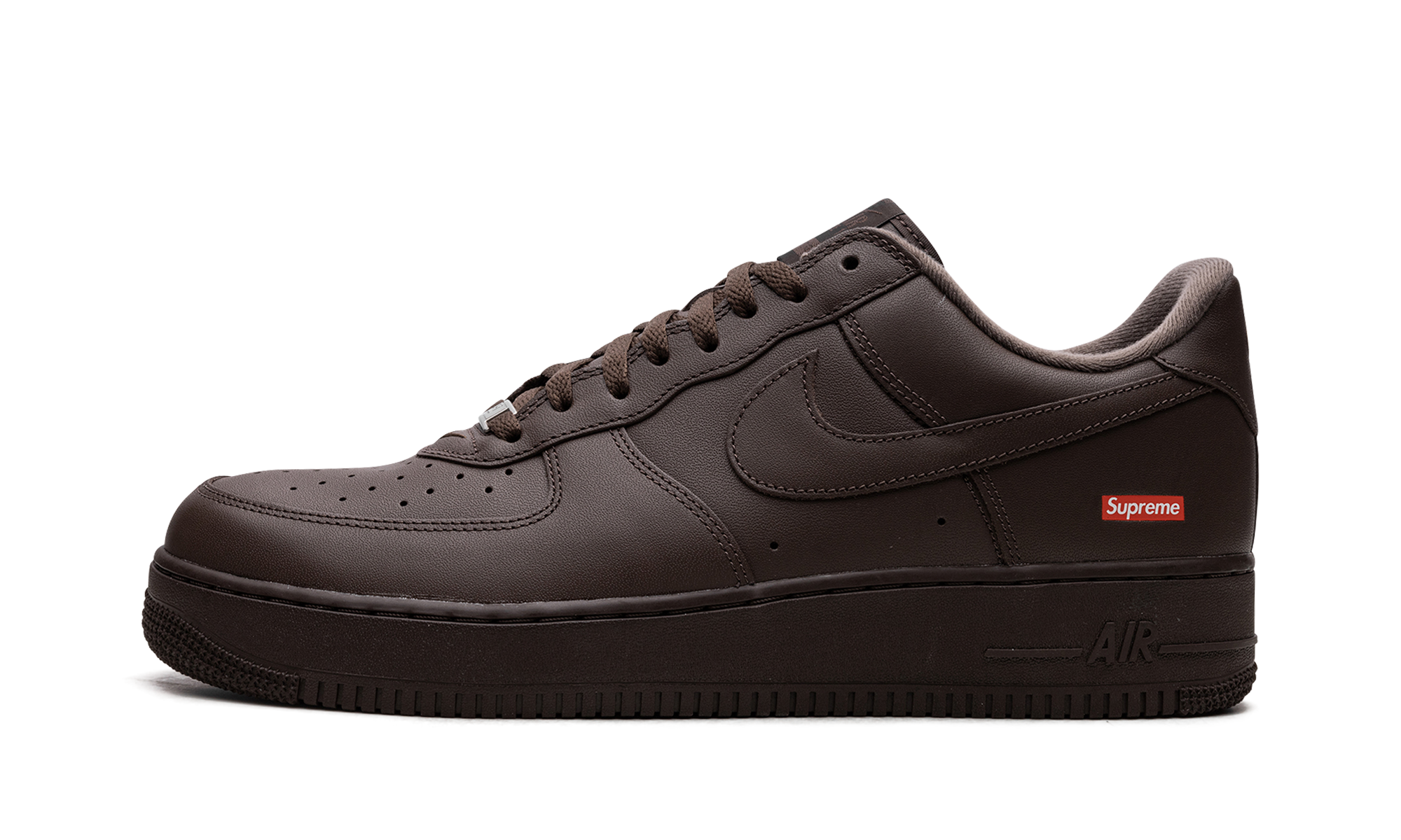 Nike Air Force 1 Supreme - Mini Box Logo Brown CU9225 200