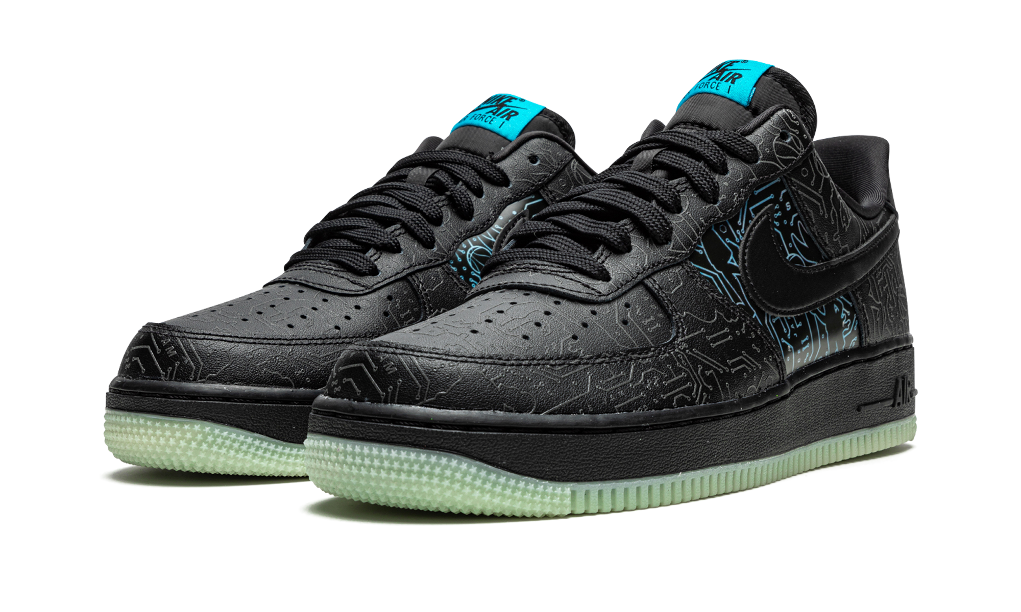 Nike Air Force 1 Low Space Jam - Computer Chip DH5354 001