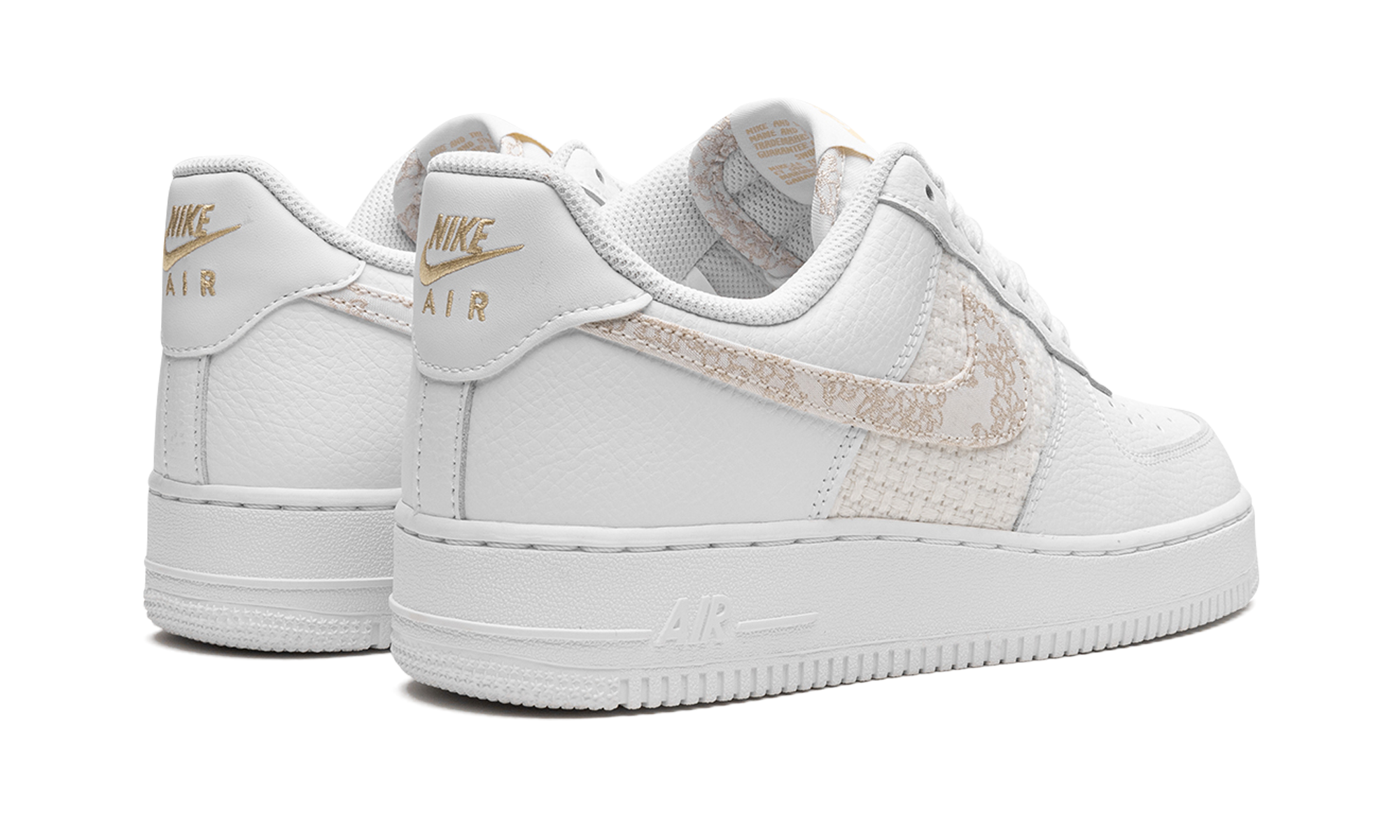 Nike AIR FORCE 1 '07 SE MNS WMNS Flower Swoosh DO9458 100