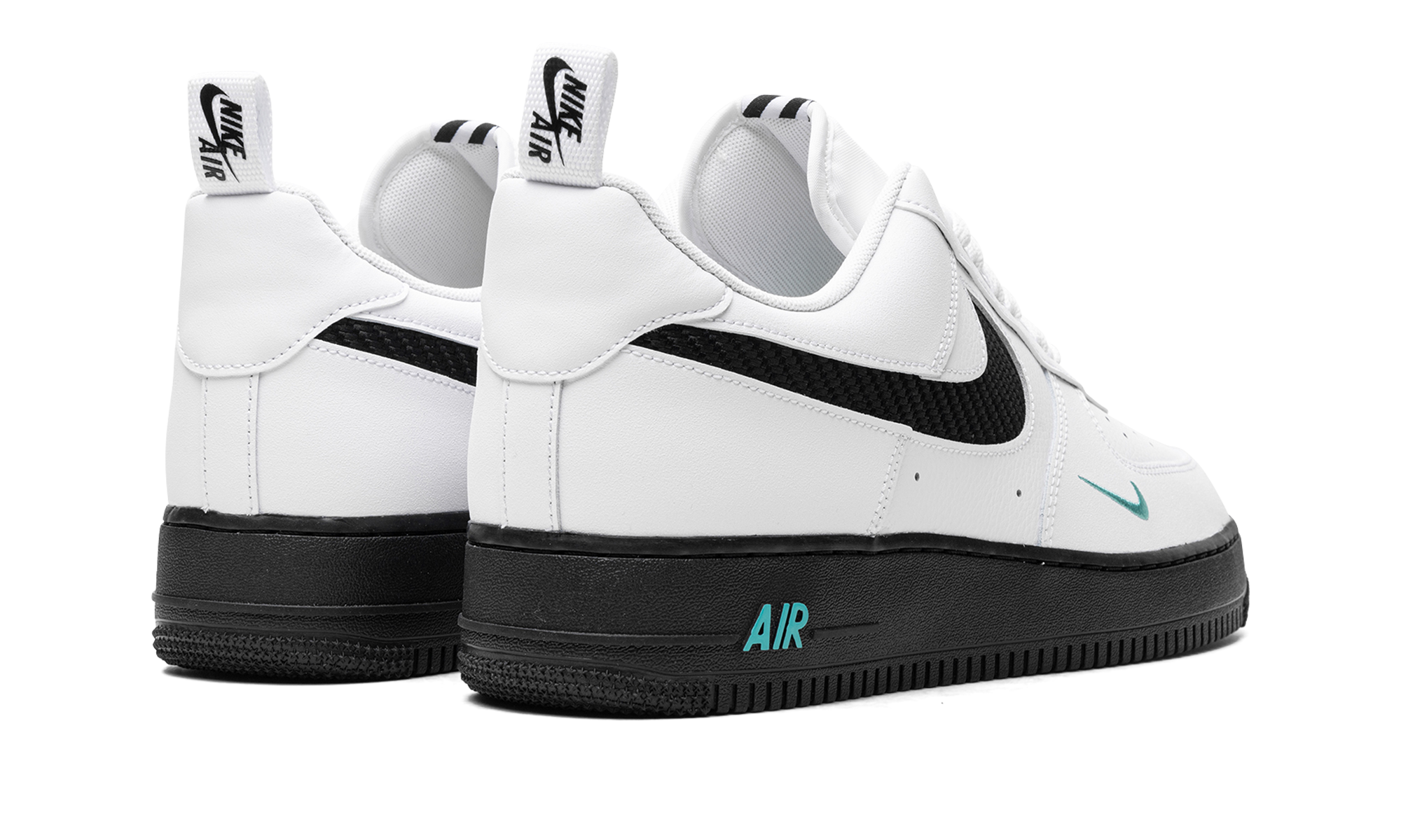 Nike Air Force 1 White/Black Teal DR0155 100