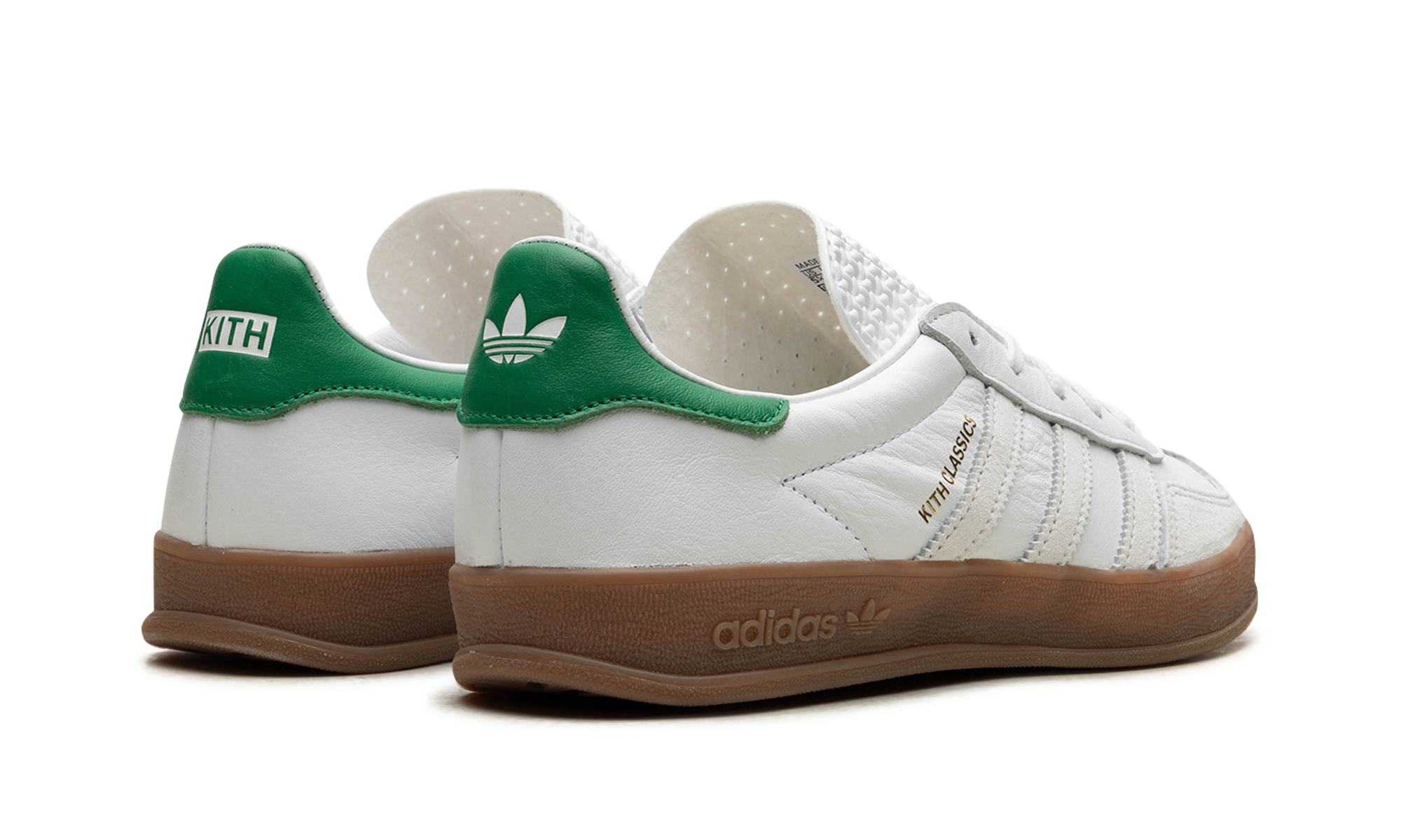Adidas Gazelle Indoor Kith- White / Green IH2515