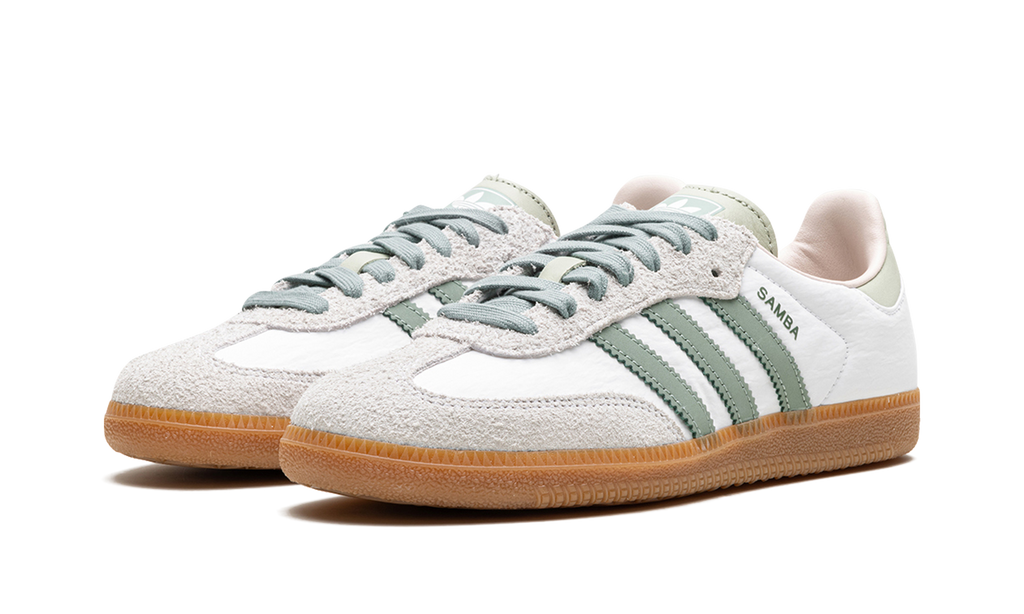 Adidas SAMBA OG WMNS Silver Green ID0492