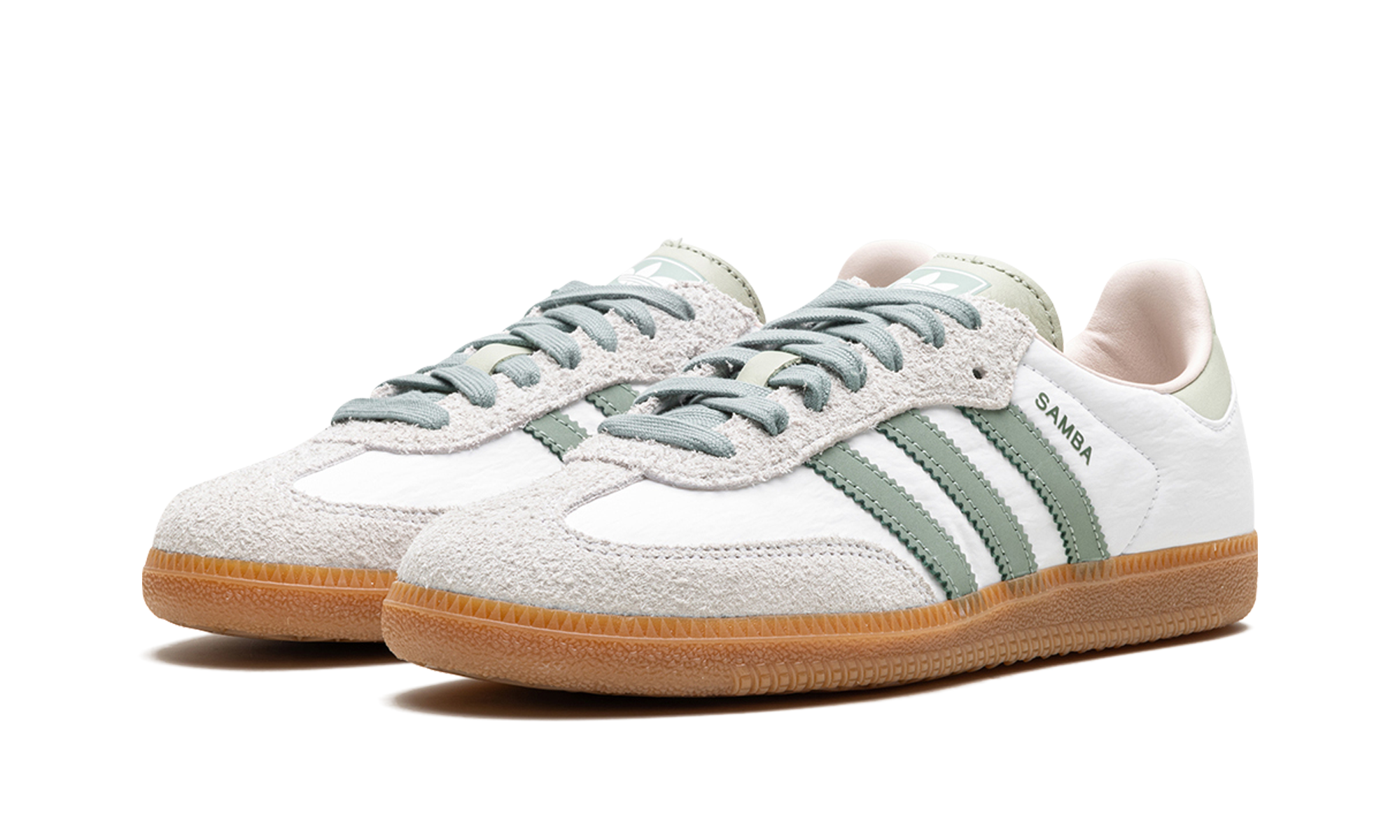 Adidas SAMBA OG WMNS Silver Green ID0492
