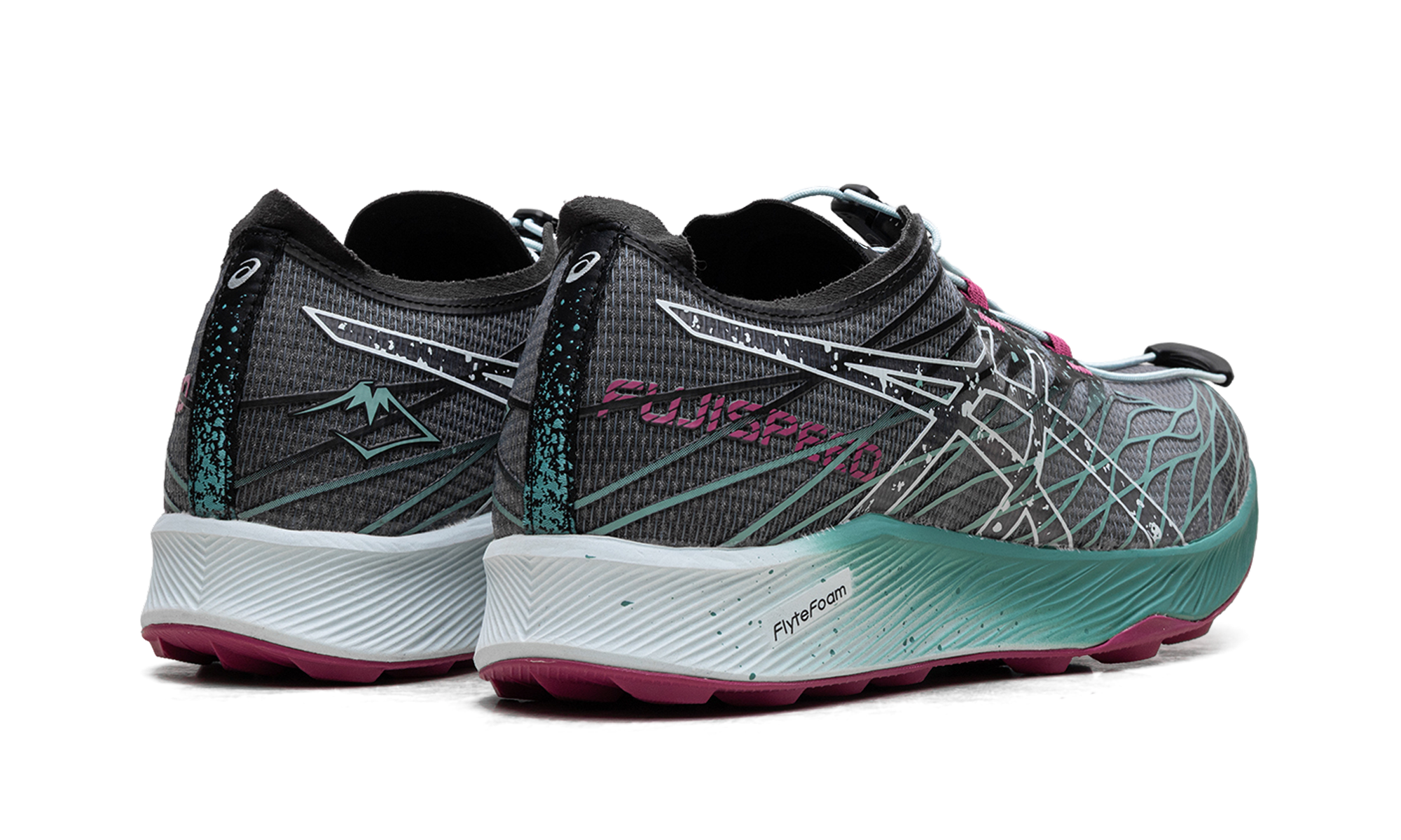Asics FUJI SPEED WMNS BLACK SOOTHING SEA 1012B176 001
