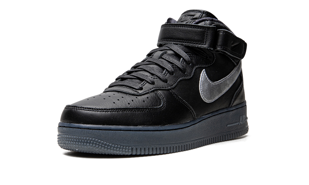 Nike Air Force 1 Mid Black / Metallic Silver DX3061 001