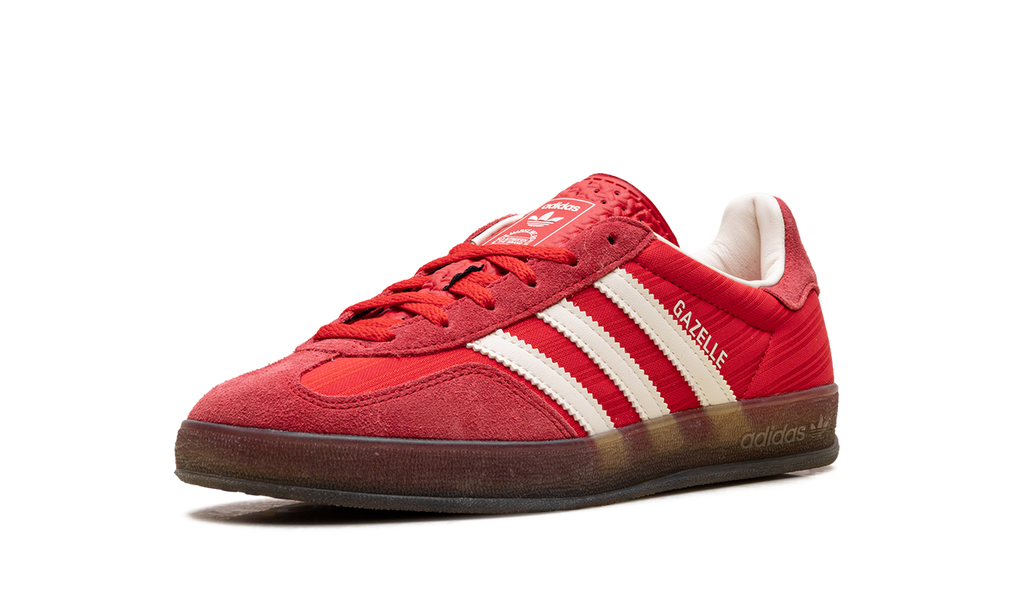 Adidas Gazelle Indoor Satin Wmns Red Pinstripe JS1411