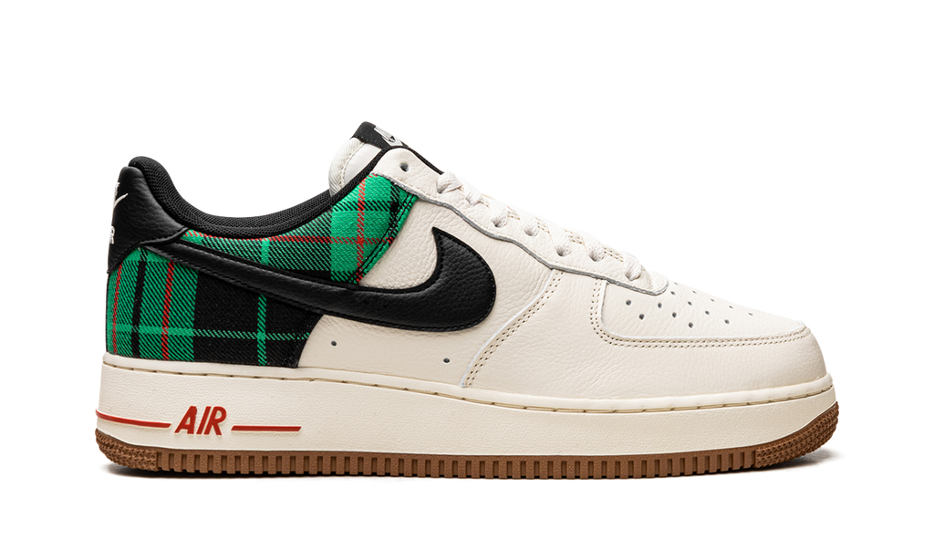Nike Air Force 1 Low '07 LX Plaid Pale Ivory Stadium Green DV0791 100