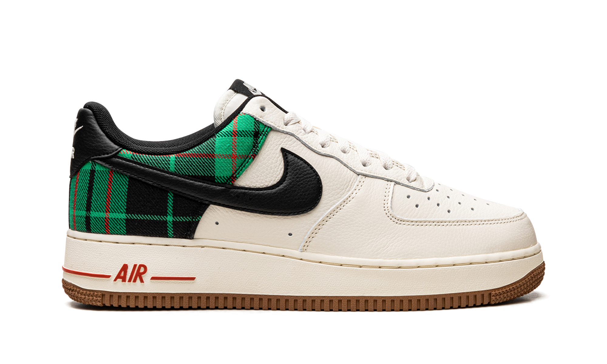 Nike Air Force 1 Low '07 LX Plaid Pale Ivory Stadium Green DV0791 100