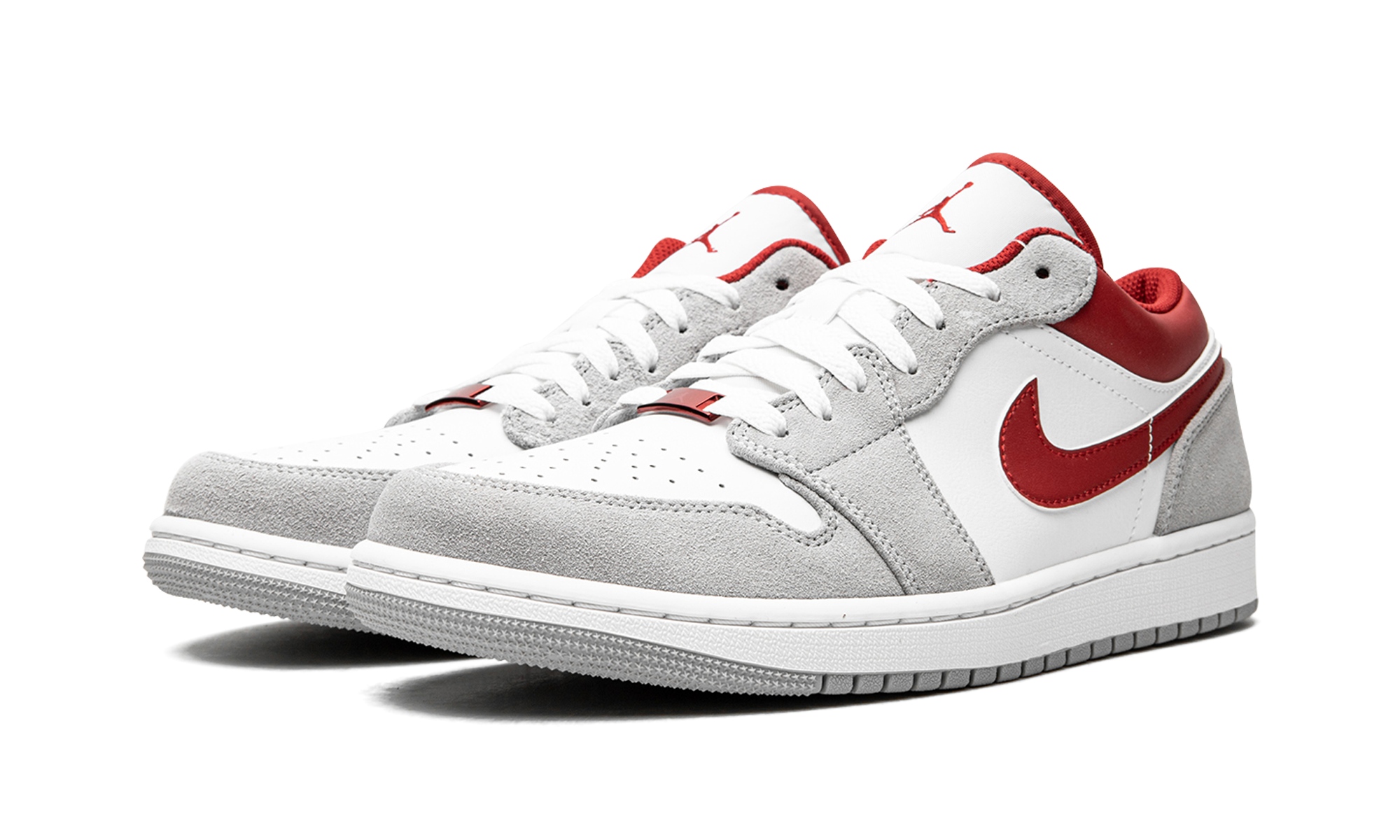 Air Jordan 1 Low SE White / Grey / Red DC6991 016