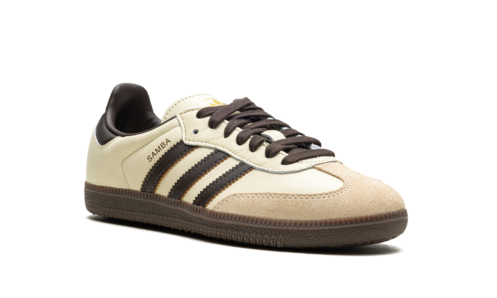Adidas Samba OG Cream White / Dark Brown JR2660