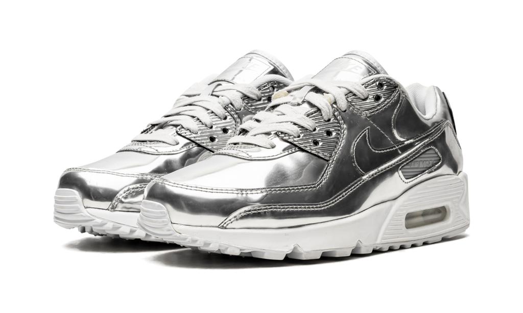 Nike AIR MAX 90 WMNS Metallic Pack - Silver CQ6639 001