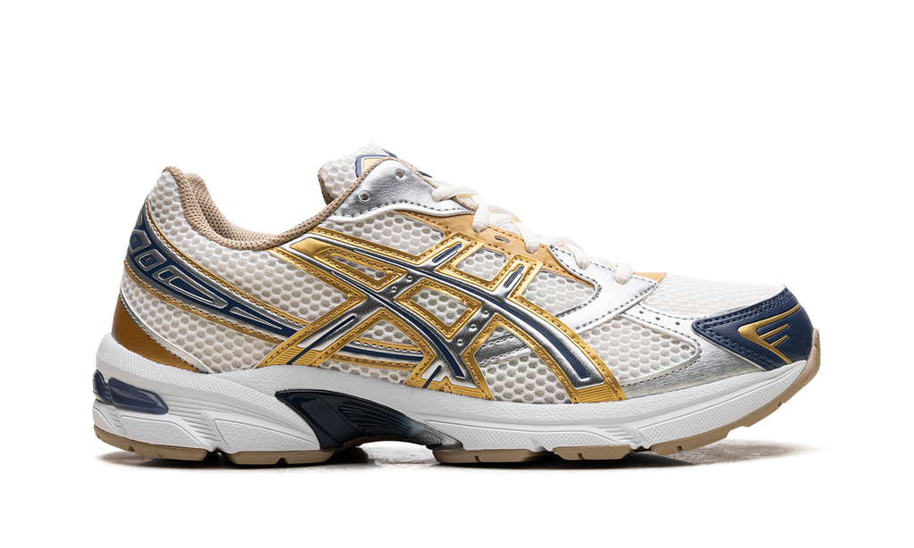Asics Gel-1130 Cream Pure Silver Gold Blue 1203A787 100