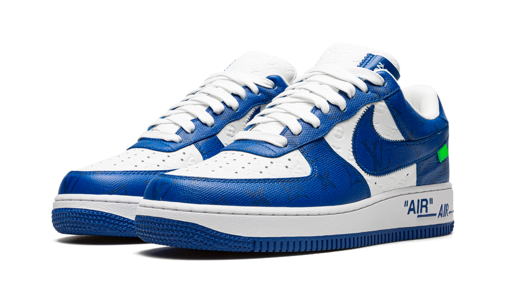 Nike Louis Vuitton Air Force 1 Low Virgil Abloh - White/Blue 1A9VAO