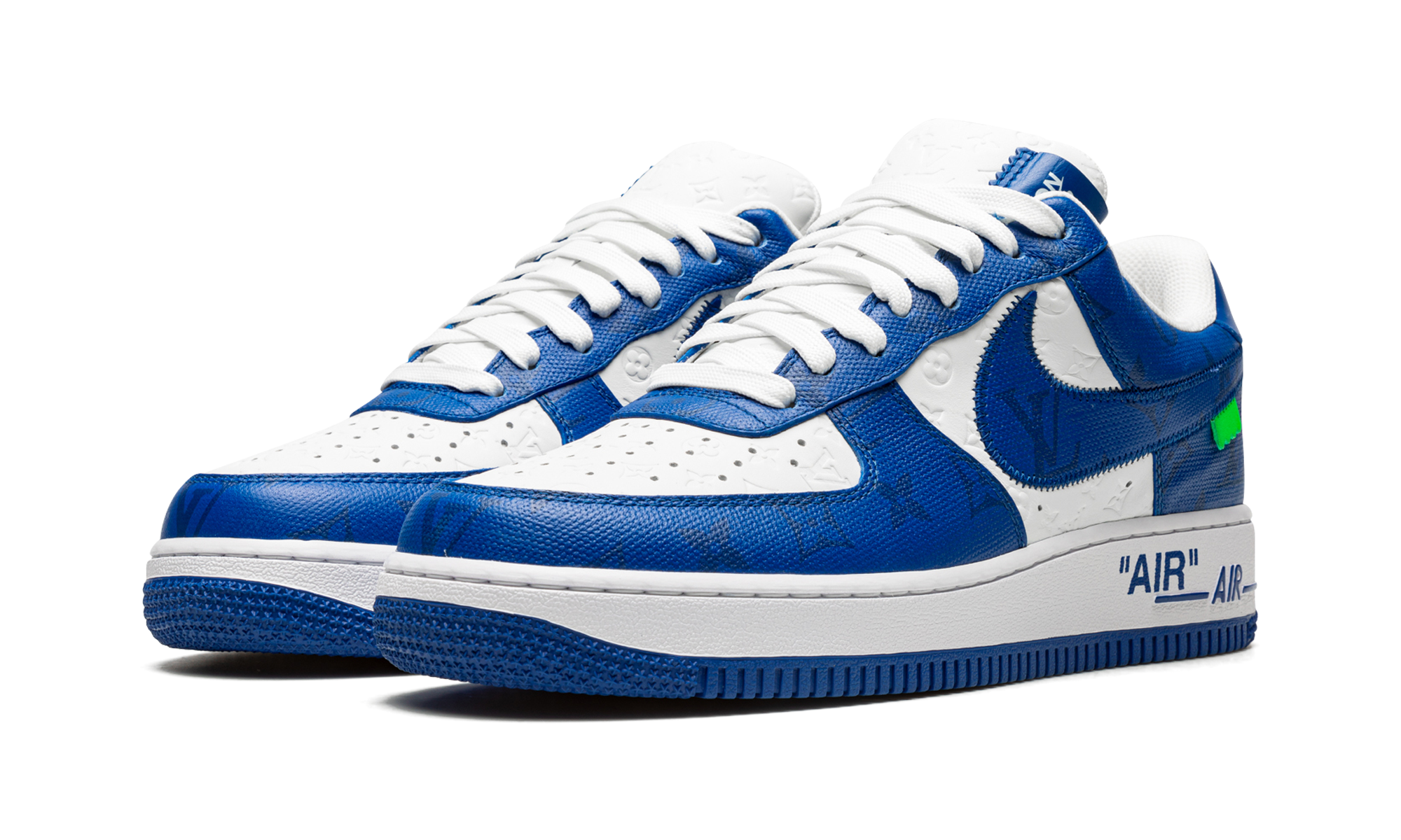 Nike Louis Vuitton Air Force 1 Low Virgil Abloh - White/Blue 1A9VAO