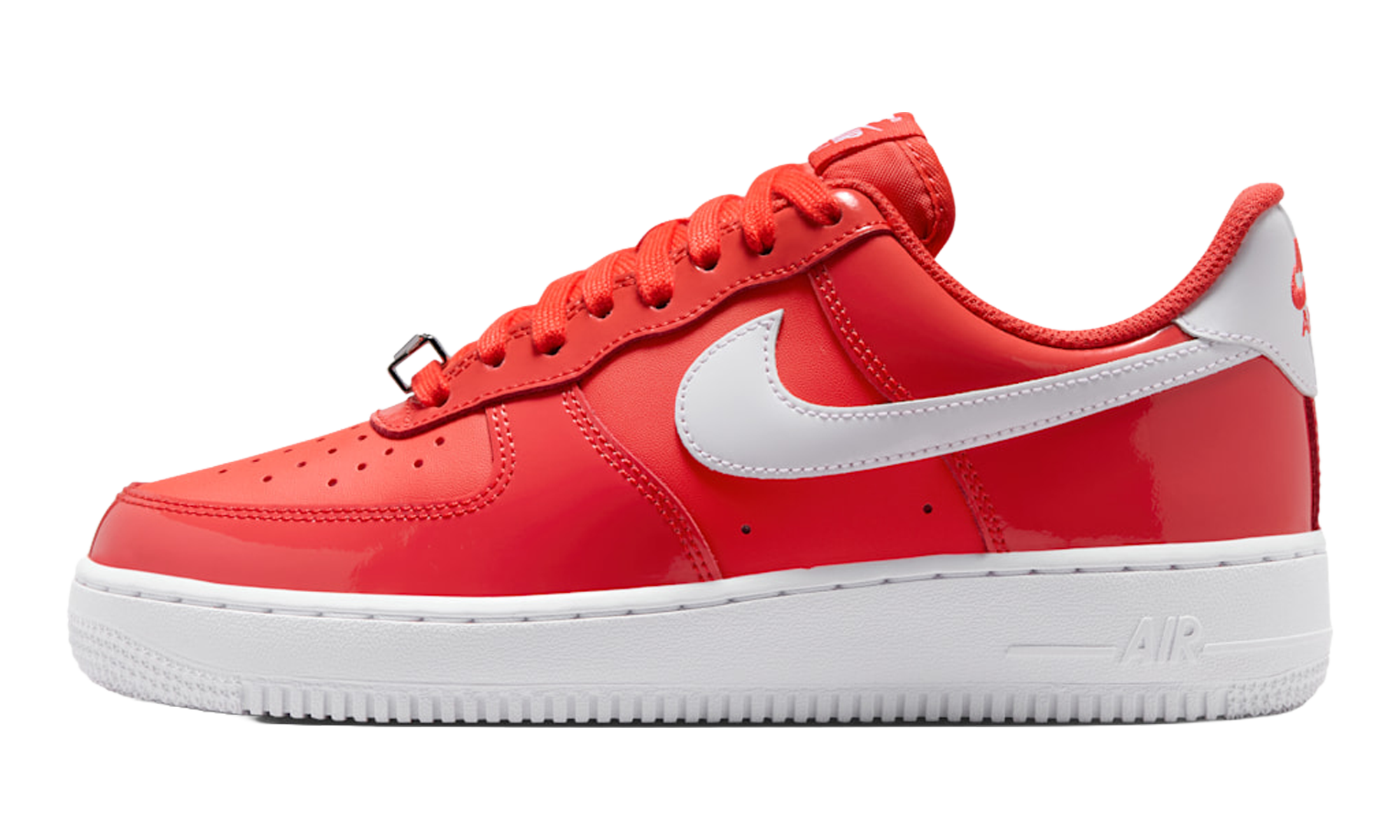 Nike Air Force 1 Low '07 WMNS Patent Light Crimson White IR5450 600