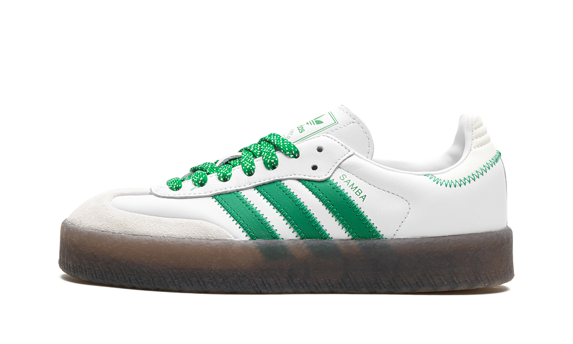 Adidas Sambae WMNS Cloud White Green IE9105