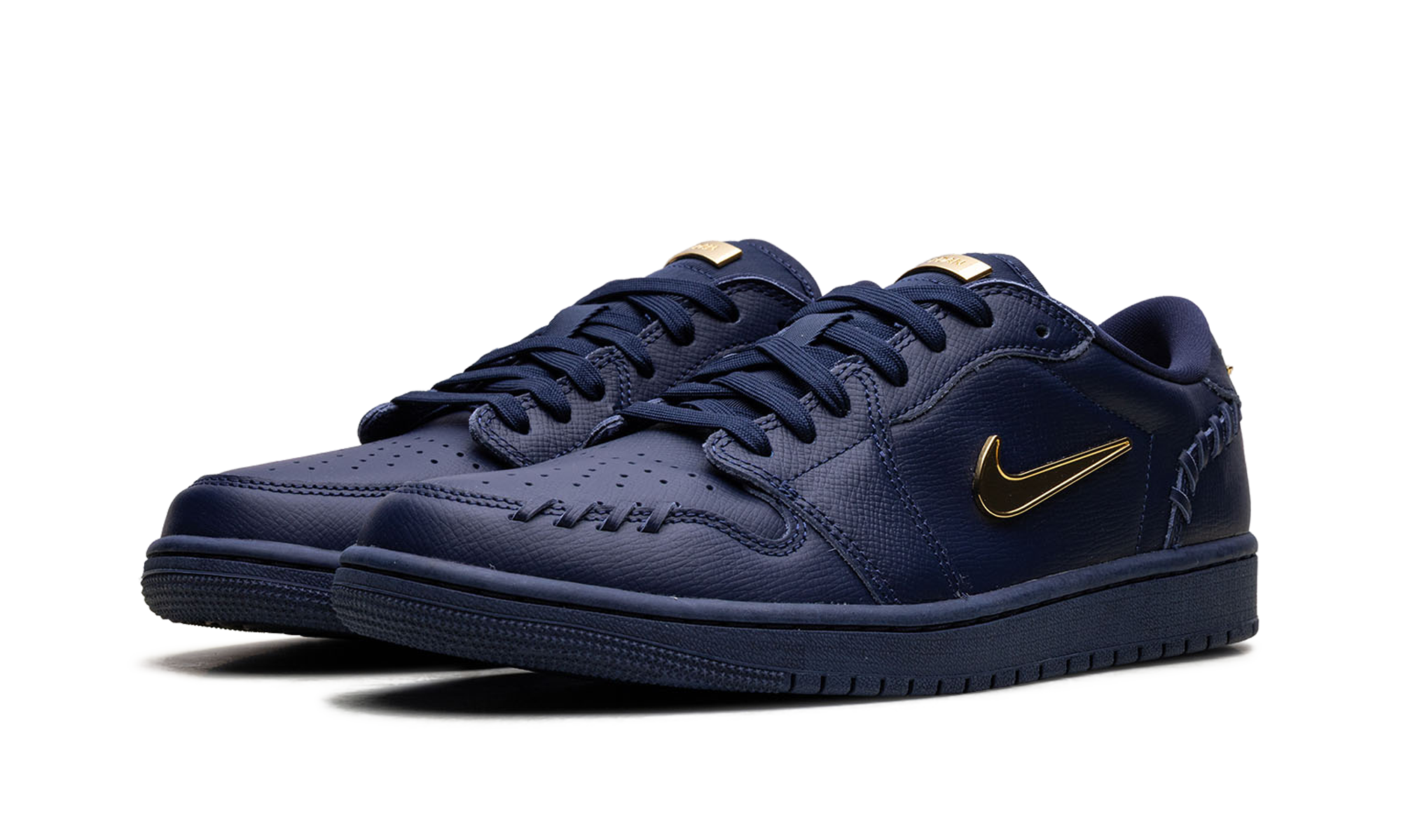 Jordan 1 Low WMNS Method of Make Midnight Navy Metallic Gold FN5032 400
