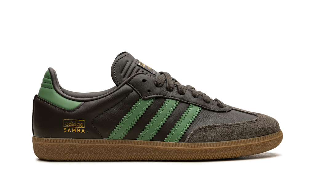Adidas SAMBA OG Green and Brown IG6175