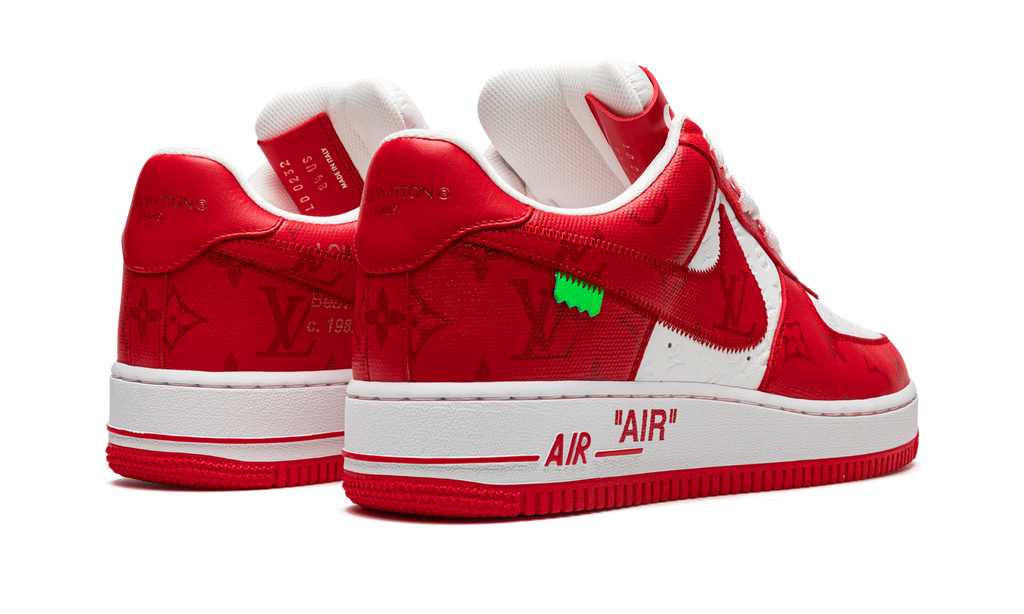 Nike Louis Vuitton Air Force 1 Low Virgil Abloh - White/Red 1A9VA9