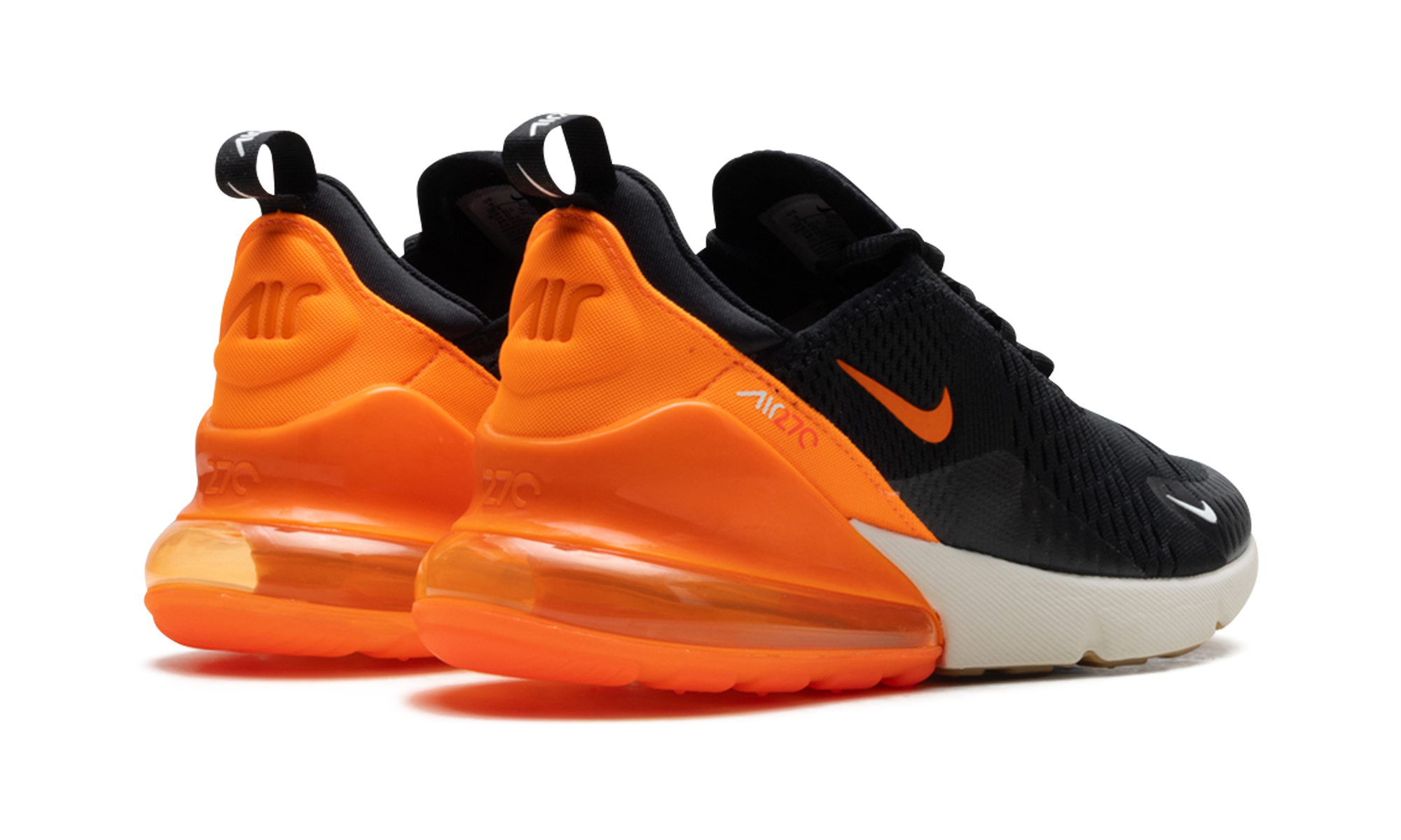Nike Air Max 270 Black/Total Orange-Bright Crimson AH8050 030