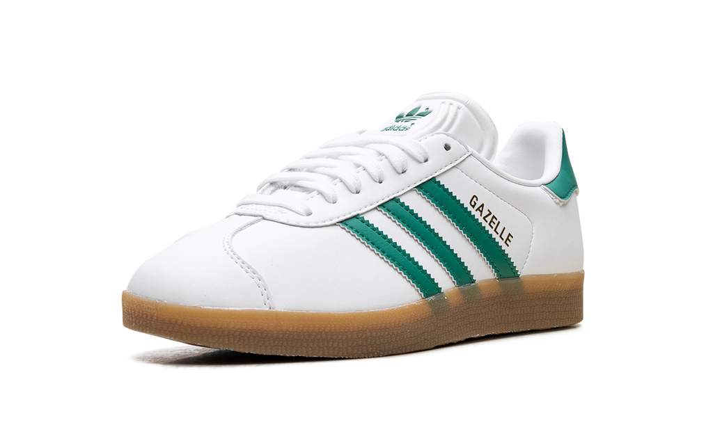 Adidas Gazelle White Bold Green Gum IH2216