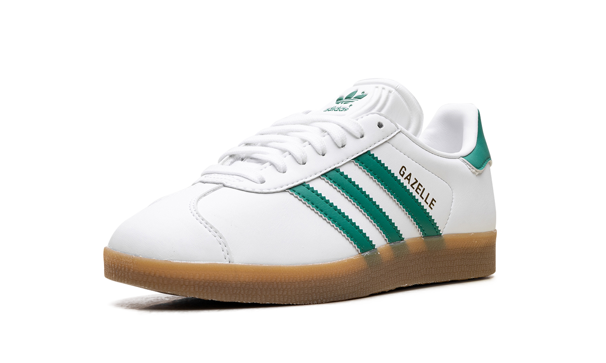 Adidas Gazelle White Bold Green Gum IH2216