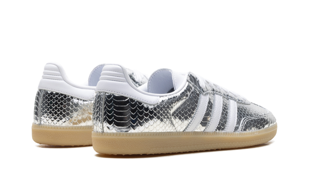 Adidas Adidas Samba OG WMNS Patent Snakeskin Silver Metallic IH9016