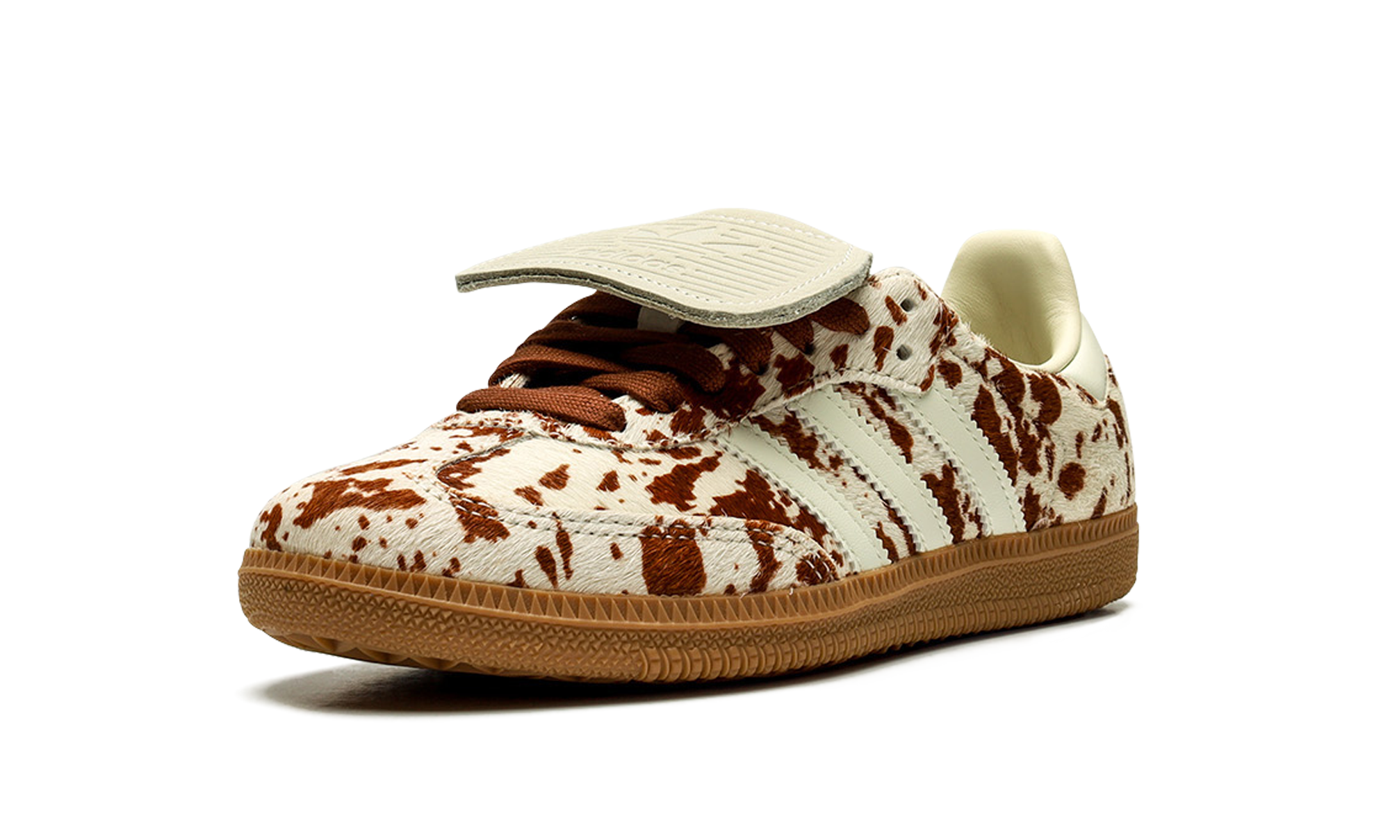 Adidas Samba LT WMNS Cow Print Brown White JS3931