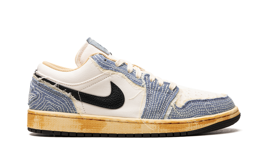 Air Jordan 1 Low SE Sashiko Denim FN7670 493