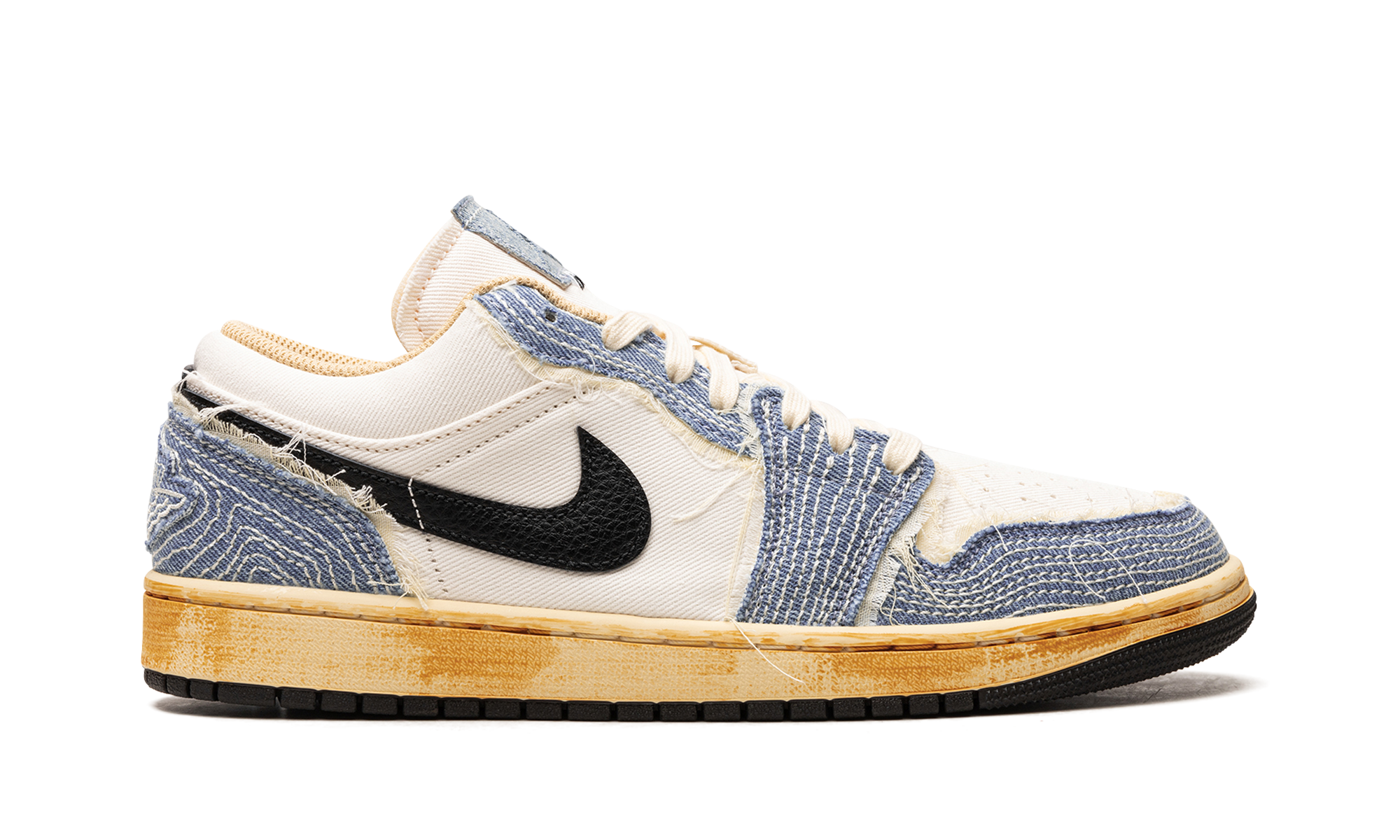 Air Jordan 1 Low SE Sashiko Denim FN7670 493